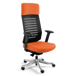 Fotel biurowy VELO - pomarańczowy BL405