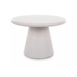 Ława okrągła AURORA 60 cm - jasny szary