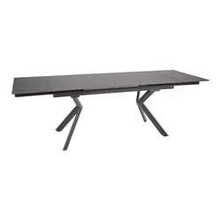 Stół rozkładany NORTON 160/240x90 - czarny mat