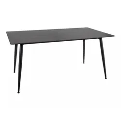 Stół RION 160x90 - czarny mat