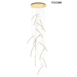 MOOSEE Lampa wisząca TULIPPE 14 DISC - złoty