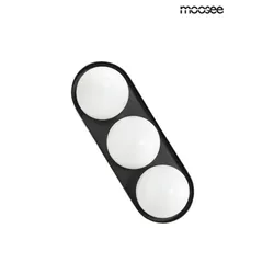 MOOSEE Lampa ścienna DROPS 3 - czarny