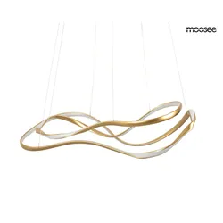 MOOSEE Lampa wisząca WAVES 2 - złoty