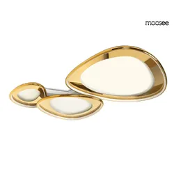 MOOSEE Lampa sufitowa/plafon CELL 3 - złoty