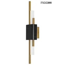MOOSEE Lampa ścienna EVANS - czarny/złoty