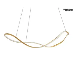 MOOSEE Lampa wisząca WAVES 100 - złoty