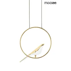 MOOSEE Lampa wisząca BIRD - złoty