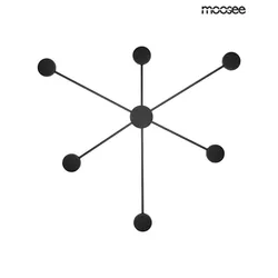 MOOSEE Lampa ścienna SHADOW 6 CLOSE - czarny