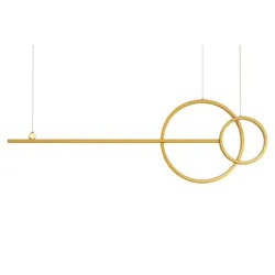 MOOSEE Lampa wisząca RAGE - złoty