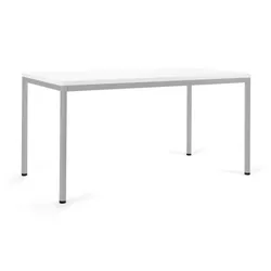 Biurko NOBE MANAGER DESK 150x80 - biały/szary