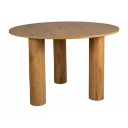 Stół okrągły MONTANA 120 cm - dąb