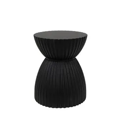 Stolik okrągły TURNO 36 cm - czarny