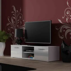 Szafka RTV SIMPLE 140 - biały