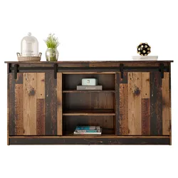 Komoda 2-drzwiowa WINDSOR 160 cm - old wood