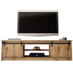 Szafka RTV 2-drzwiowa WINDSOR 200 cm - dąb wotan