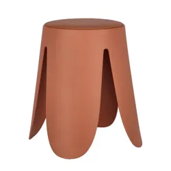Stołek IMOGEN TERRACOTTA - czerwony