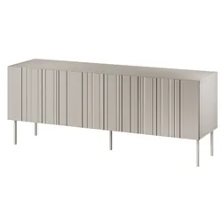 Szafka RTV MILO 150 cm - beżowy mat