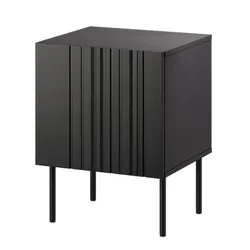 Zestaw dwóch szafek nocnych MILO 45 cm - czarny mat