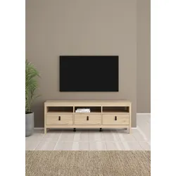 Szafka RTV z szufladami MADRID - jackson hickory