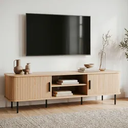 Szafka RTV 2-drzwiowa KASJA 160 cm - dąb