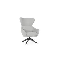 Fotel obrotowy HAILEY GRIS - szary