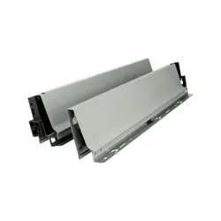 Boki TANDEMBOX ANTARO / wys. M=83 mm / dł. 60 cm / szary