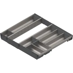 Wkład na sztućce ORGA-LINE do Tandembox - inox / 60x50 cm