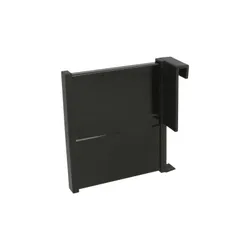 Przegródka ORGA-LINE do listwy Z40L - czarny / 10x11 cm