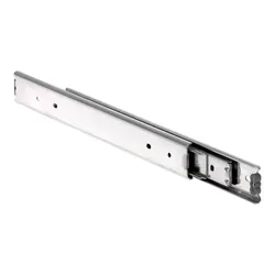 Prowadnica kulkowa nierdzewna DS0330 / dł. 70 cm / 35 kg / wysuw 100%