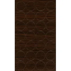 Zaślepka samoprzylepna 343 - wenge amari / 20 mm