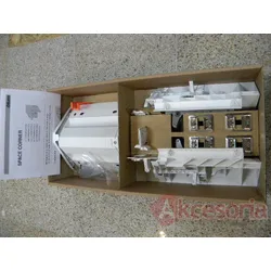INTIVO- Okucia SYNCROMOTION Białe Do Szuflady D BOXCAP Narożnej
