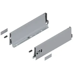 Boki TANDEMBOX ANTARO / wys. K=115 mm / dł. 40 cm / szary