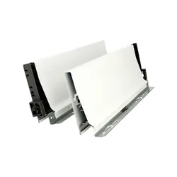 Tandembox ANTARO- BOKI 358K H=115mm J.Białe Dł.27cm Blum