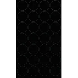 Zaślepka samoprzylepna 325 - czarny gładki / 20 mm / Egger U999