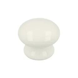 Gałka SP7 - biała porcelana / fi 39 mm