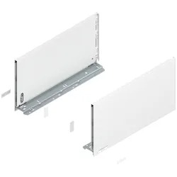 Boki LEGRABOX / wys. F=241 mm / dł. 45 cm / biały