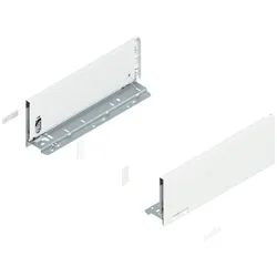 Boki LEGRABOX / wys. K=128.5 mm / dł. 35 cm / biały
