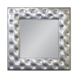 Lustro PU126 98x98 - srebrny