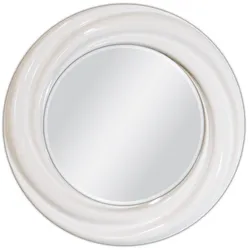 Lustro okrągłe PU041-1 68 cm - biały