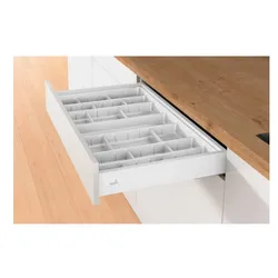 Wkład na sztućce ORGATRAY 590 - biały / 707x462 mm