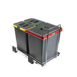 Sortownik na śmieci potrójny ECOFIL PF01 34B1 / 2x8 l + 1x18 l