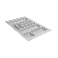 Wkład na sztućce ORGATRAY 440 - srebrny / 501-600 x 441-520 mm