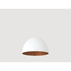 Lampa wisząca LEONARD L - miedziano-biały