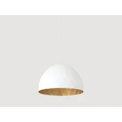 Lampa wisząca LEONARD L - złoto-biały