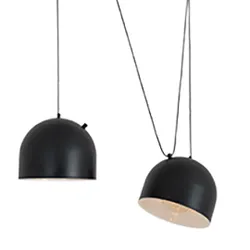 Lampa wisząca POPO L 2 - czarny