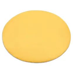 Dywan okrągły FLUFF CANARY - żółty