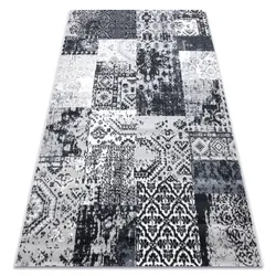 Dywan VIN I - szary patchwork
