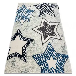 Dywan COLORFUL STARS - niebieski