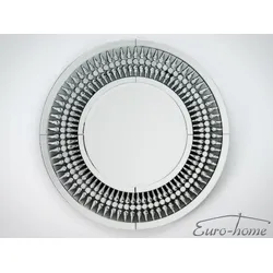 Lustro okrągłe Art deco 16JZ112 Ø80 cm