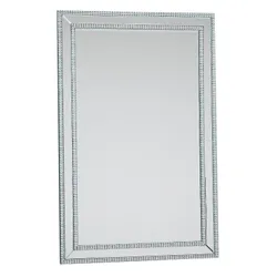 Lustro wiszące z kryształkami JS48 75x115
